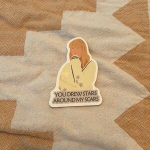 Taylor Swift folklore cardigan sticker